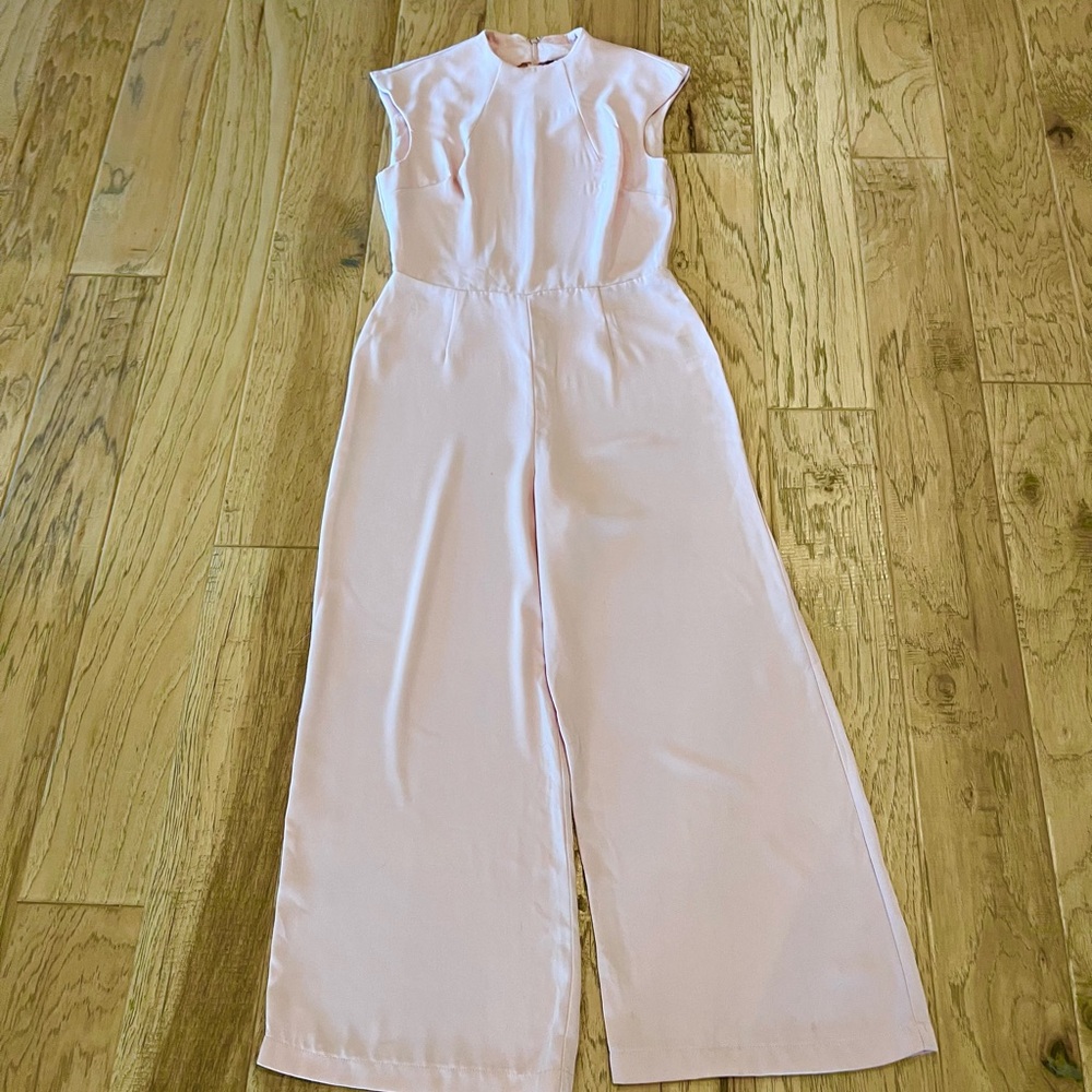 ASOS Sleeveless Pale Pink Pantsuit, size 4